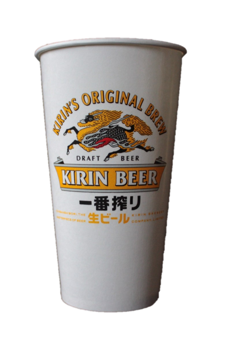 紙コップ キリン ４２０ml いなか出前亭